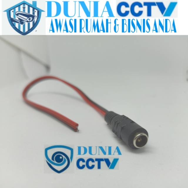 Kabel DC cewe / kabel DC female CCTV murah