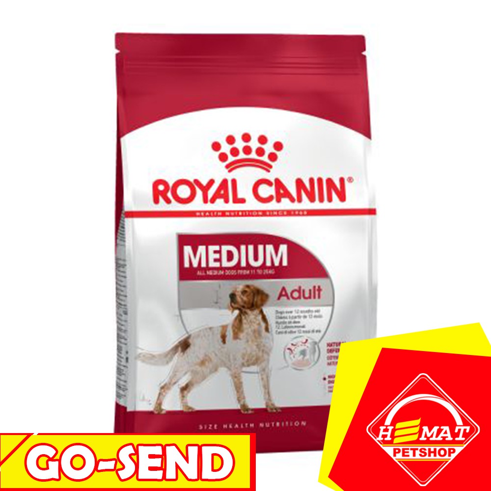 [GOSEND] Royal Canin Medium Adult 10 Kg / Makanan Anjing