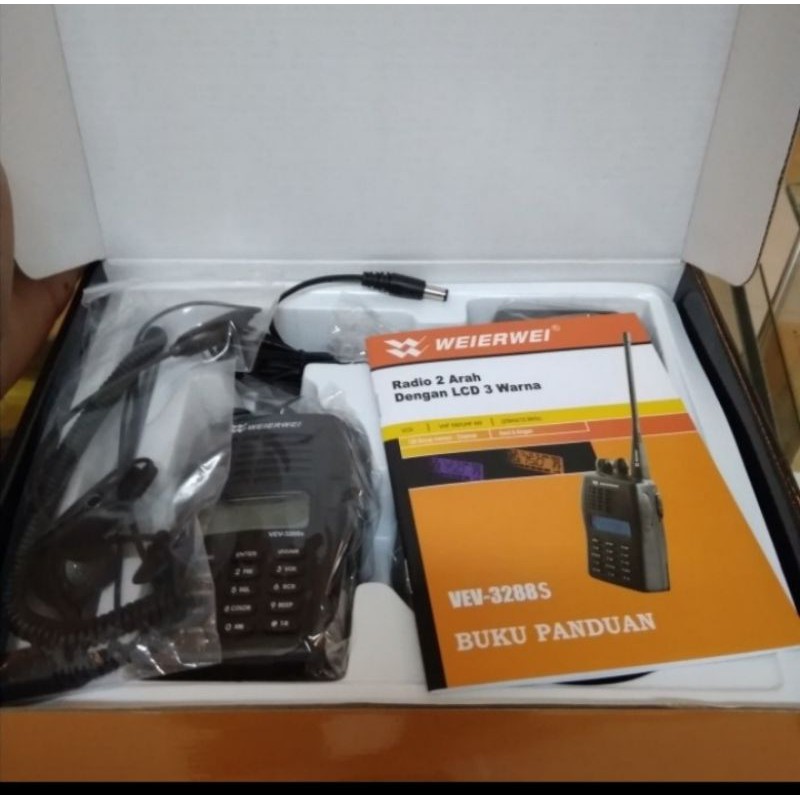 Ht weierwei 3288s vhf original garansi 1 tahun