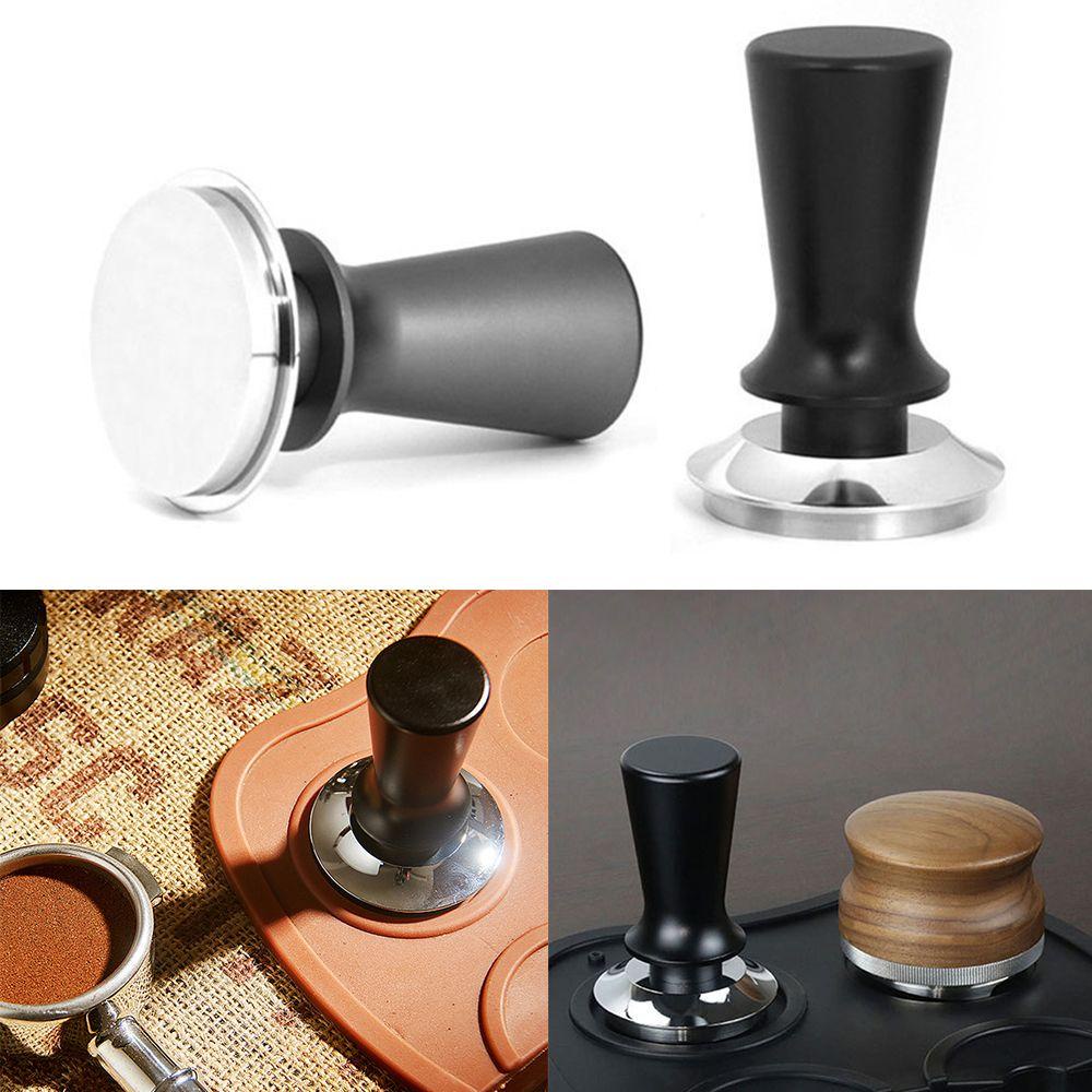 Solighter Calibrated Espresso Tamper Untuk Kopi Dan Espresso Pressure Tamper Stainless Steel Flat Base Coffee Tamper