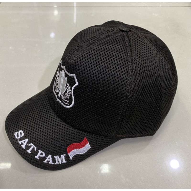 Topi Satpam Terbaru - Topi Coklat Satpam