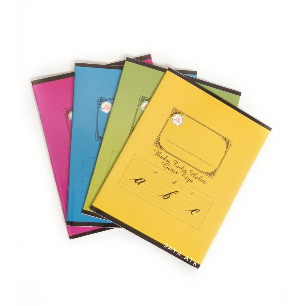 BUKU TULIS BESAR KECIL BUKU TULIS HALUS TEGAK BERSAMBUNG LATIN 38 LEMBAR AA