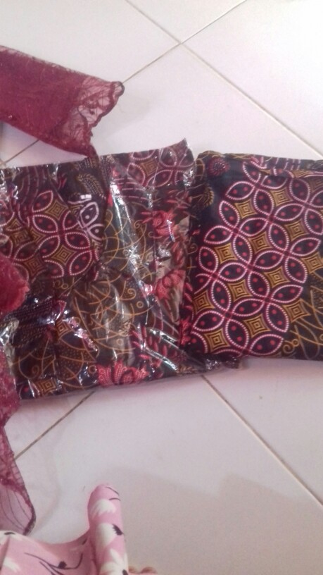 Spesial Promo New Collection | Nyk Batik - Batik Couple Kresna Slendang Payet Homemade Maron