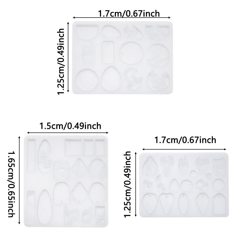 Cetakan Resin Mini Bahan Silikon Untuk Gantungan Kunci