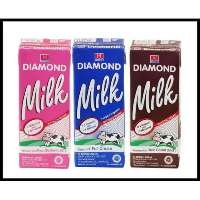 

Diamond UHT 200ml isi 24