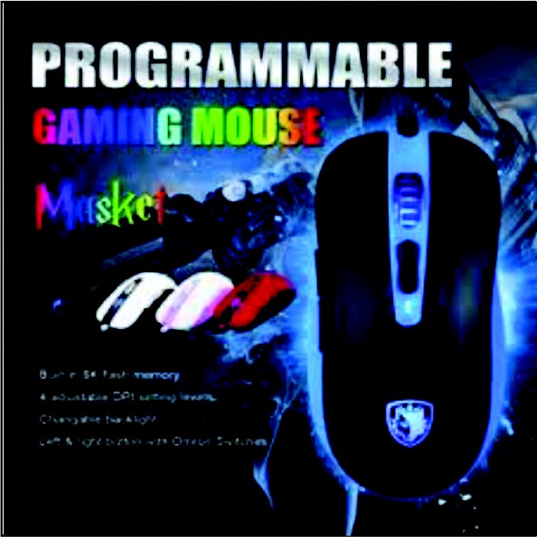 Mouse Gaming Sades Musket
