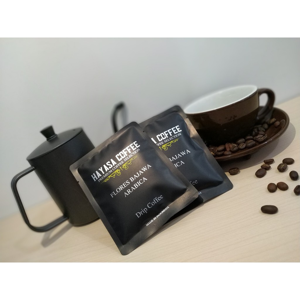 

Hayasa Drip Coffee Arabica Flores Bajawa 10 gr