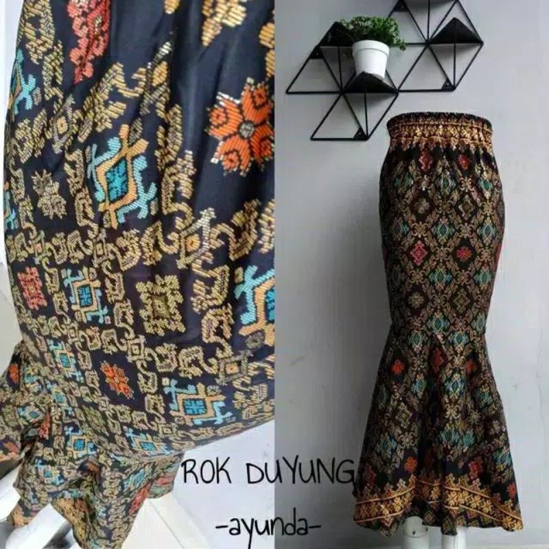 NEW ROK MERMET/ROK DUYUNG BATIK/BAWAHAN KEBAYA/BAHAN ORIGINAL