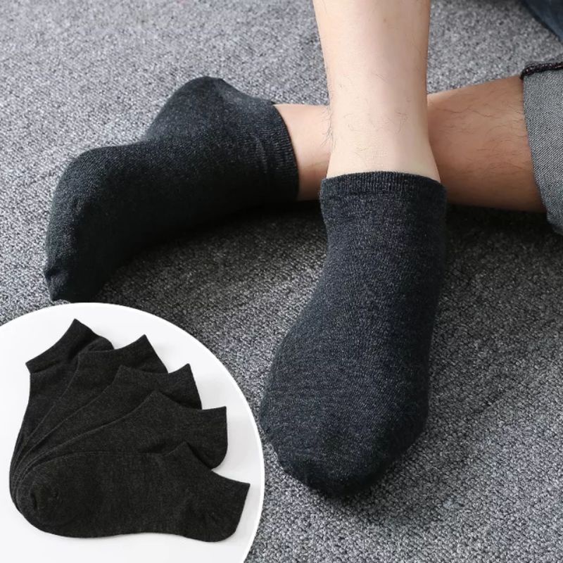 (top Eangkle) kaos kaki pendek mata kaki/kaos kaki hidden socks mata kaki pria wanita