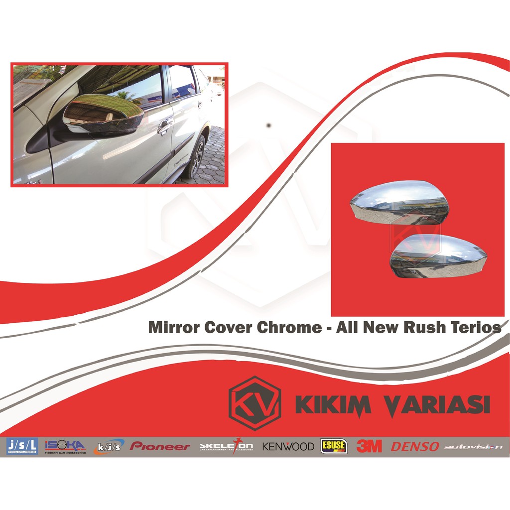 Cover Spion All New Rush Terios 2018 Model Tempel