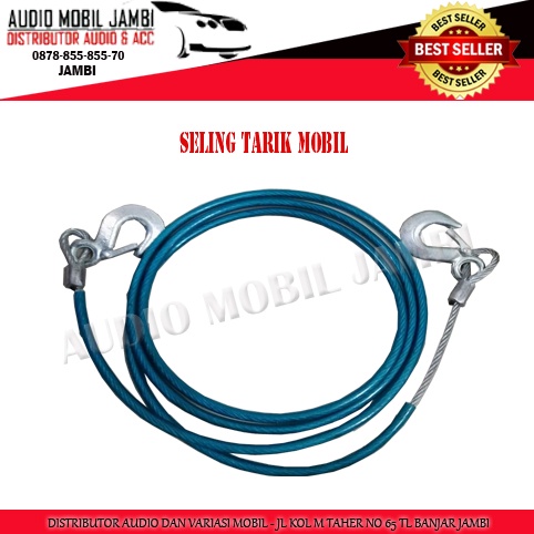 TALI DEREK MOBIL / SELING TARIK MOBIL- ALAT PENARIK MOBIL
