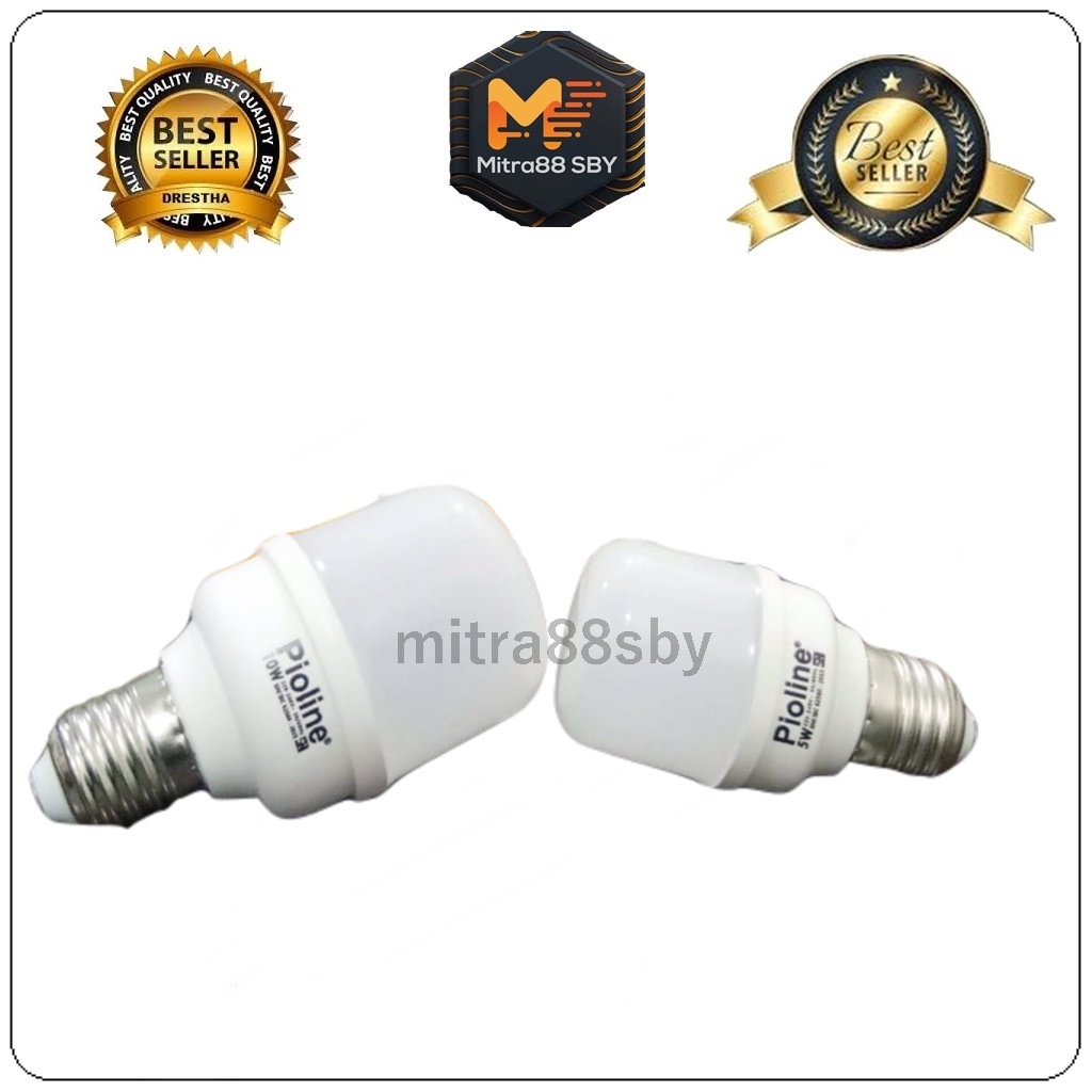 Mitra88sby Lampu led murah BOHLAM TBULB KAPSUL TABUNG PIOLINE 5 watt 10 W  15 W 20W 30W