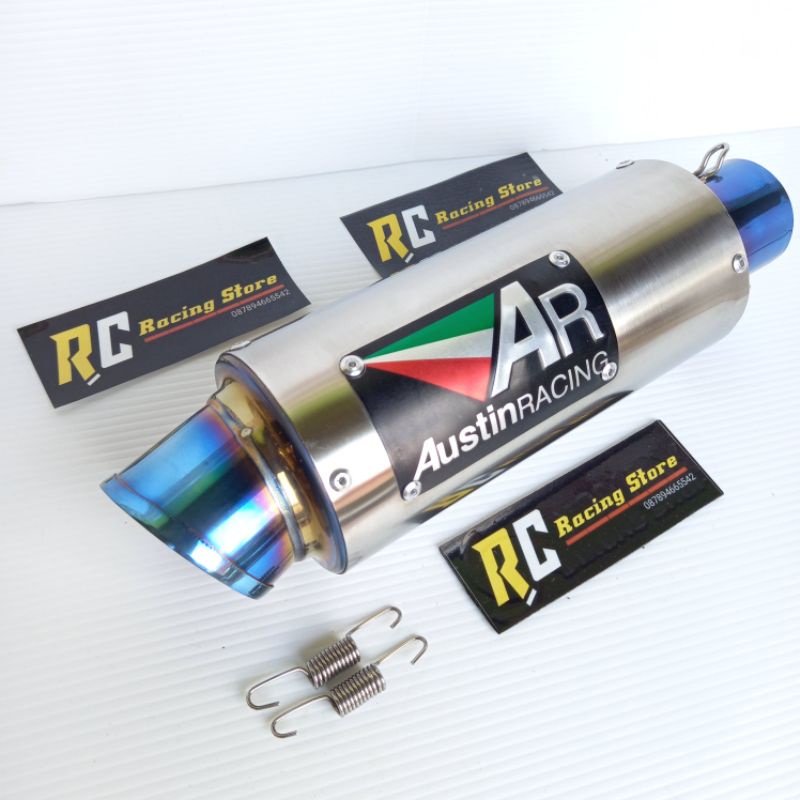 Knalpot AR AUSTIN Racing Ninja250 - Cbr250 - R15 - Cbr150 - Gsx150r - Vixion - dll Slincer Saja