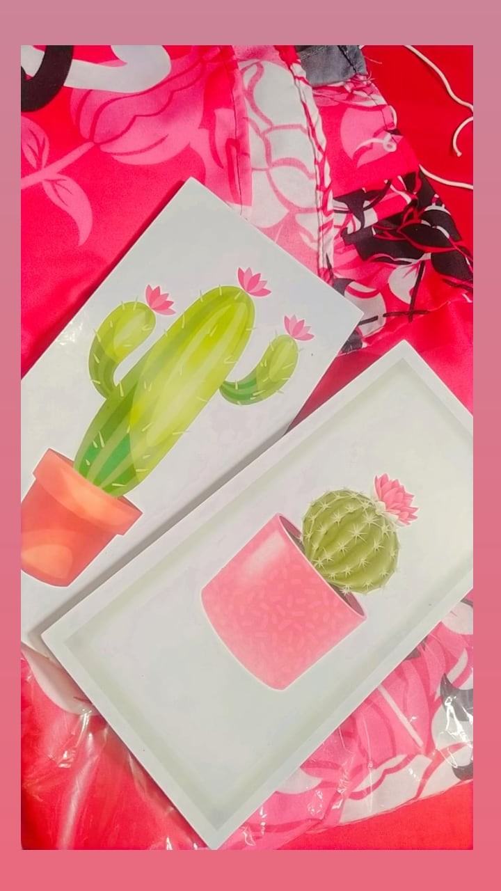 Wall Decor - Hiasan Dinding Rumah - Walldecor Tropical Plants - Tumbuhan Tropis - Pl