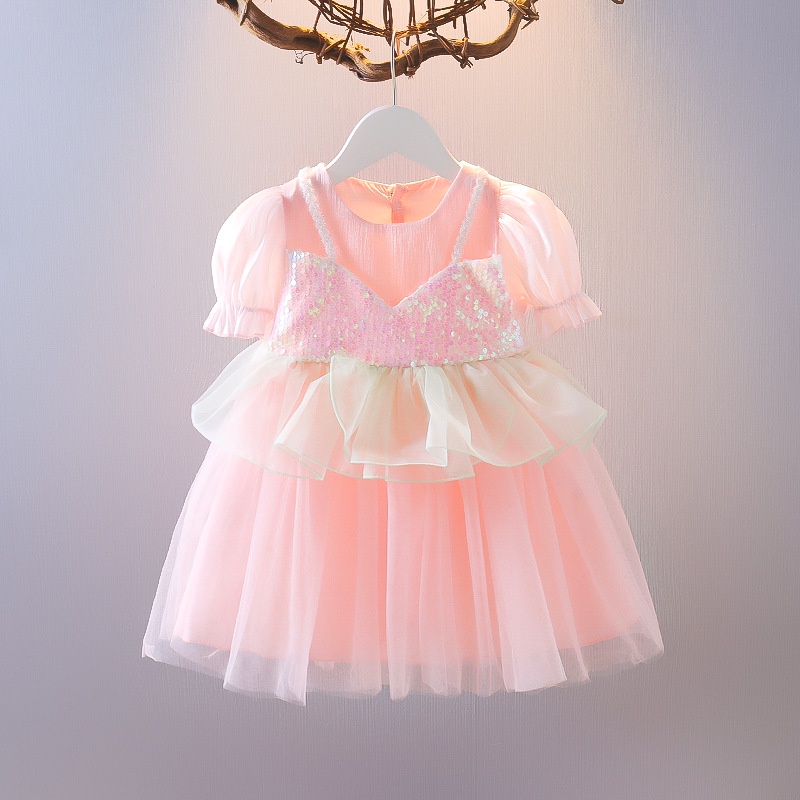 DR97-Dress Bayi Perempuan Import Princess Els