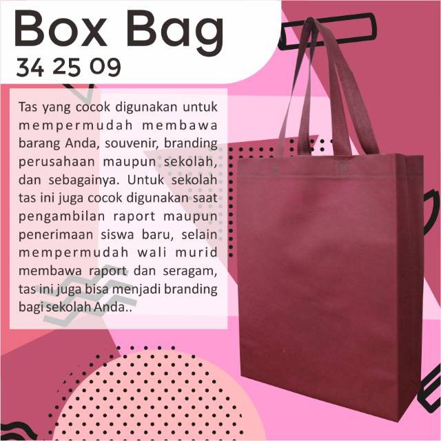 

[COD] Tas souvenir murah polos