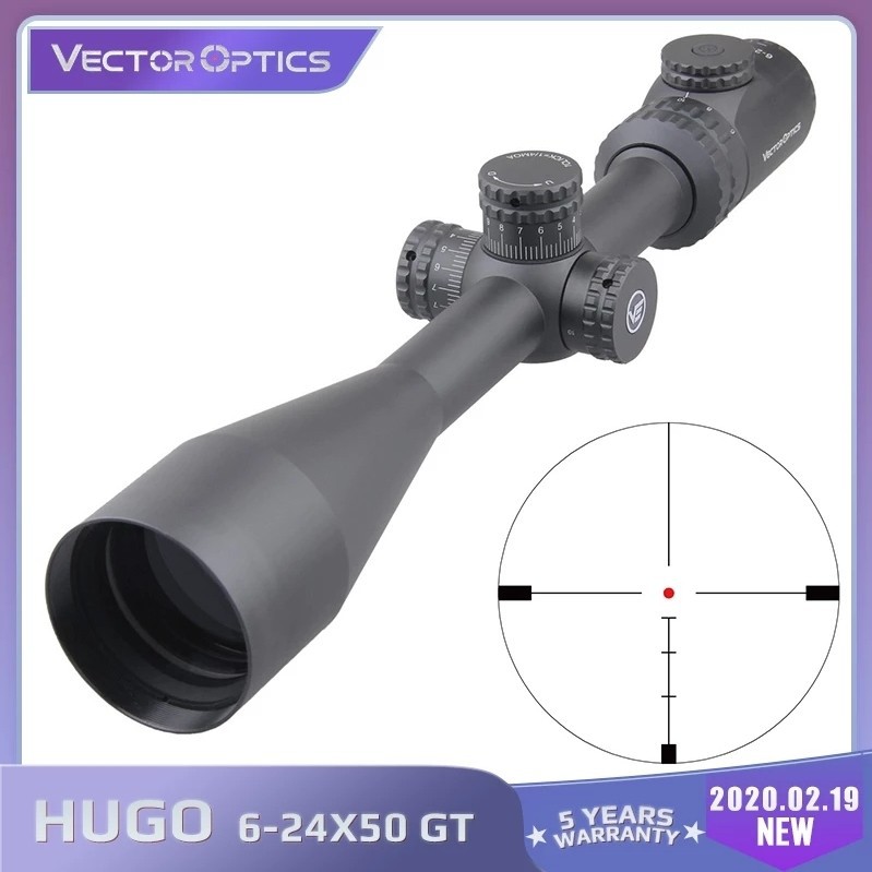 Teleskop Vector Hugo 6-24x50 GT SF Telescope Scope Vector Optics