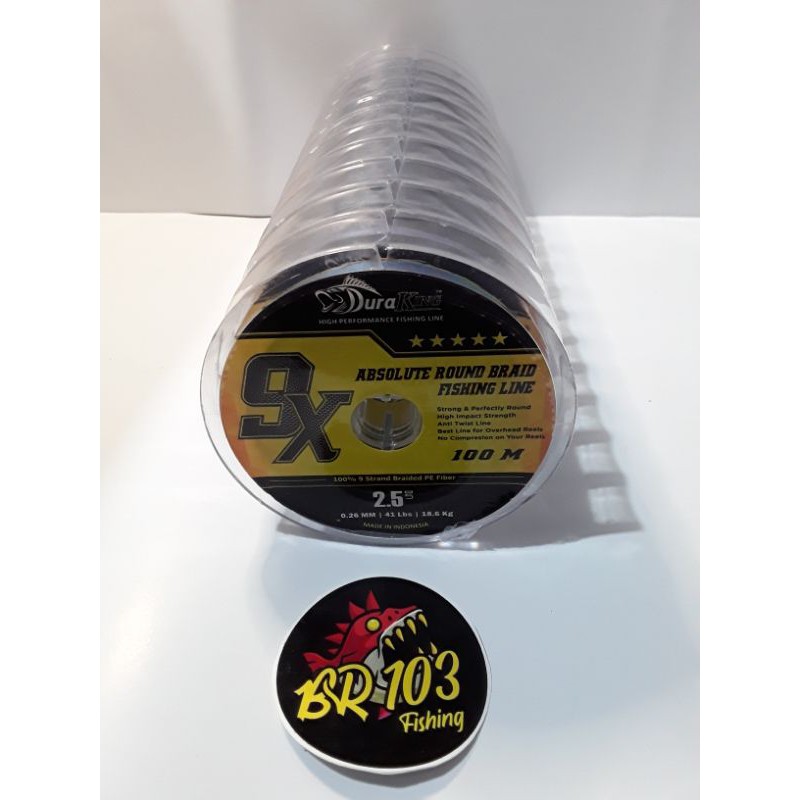 Duraking Genesis 9X PE 2.5 100meter