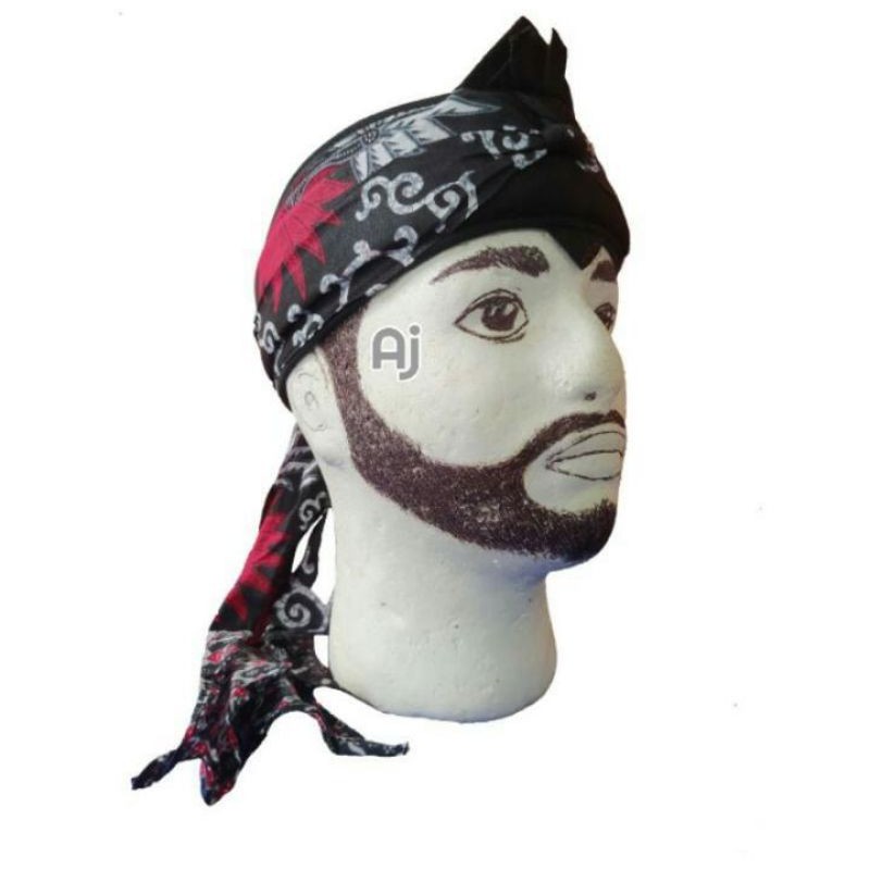 iket kepala kupluk blankon peci udeng praktis all size