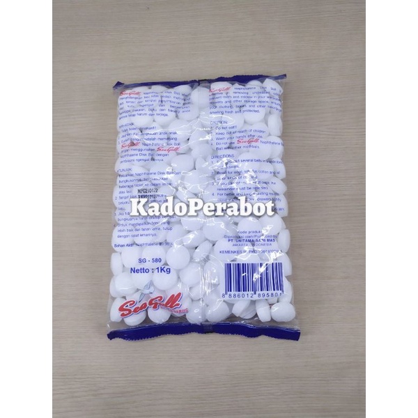 kamper baju sea gull - kapur barus pakaian - kamper 1kg