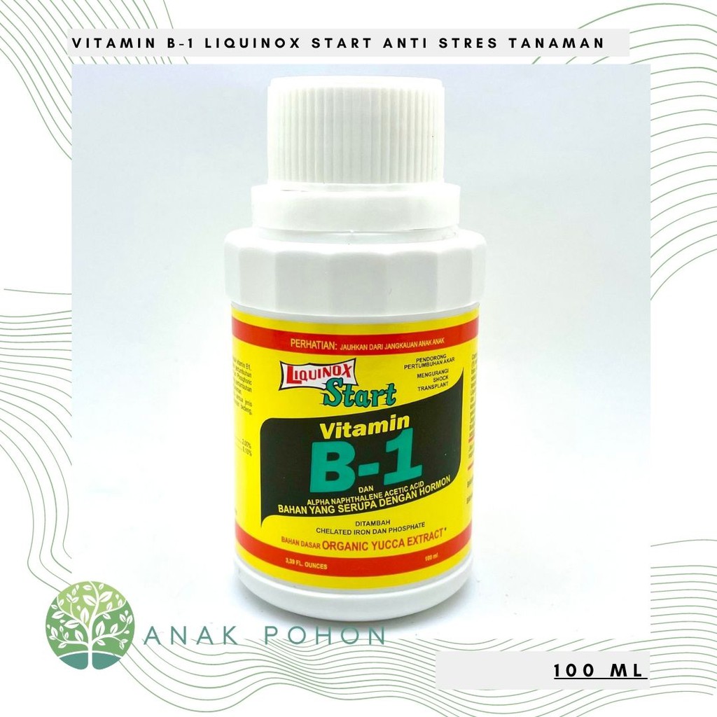 Vitamin B1 Tanaman 100 ML Liquinox Start Anti Stres Tanaman - 100% ORIGINAL