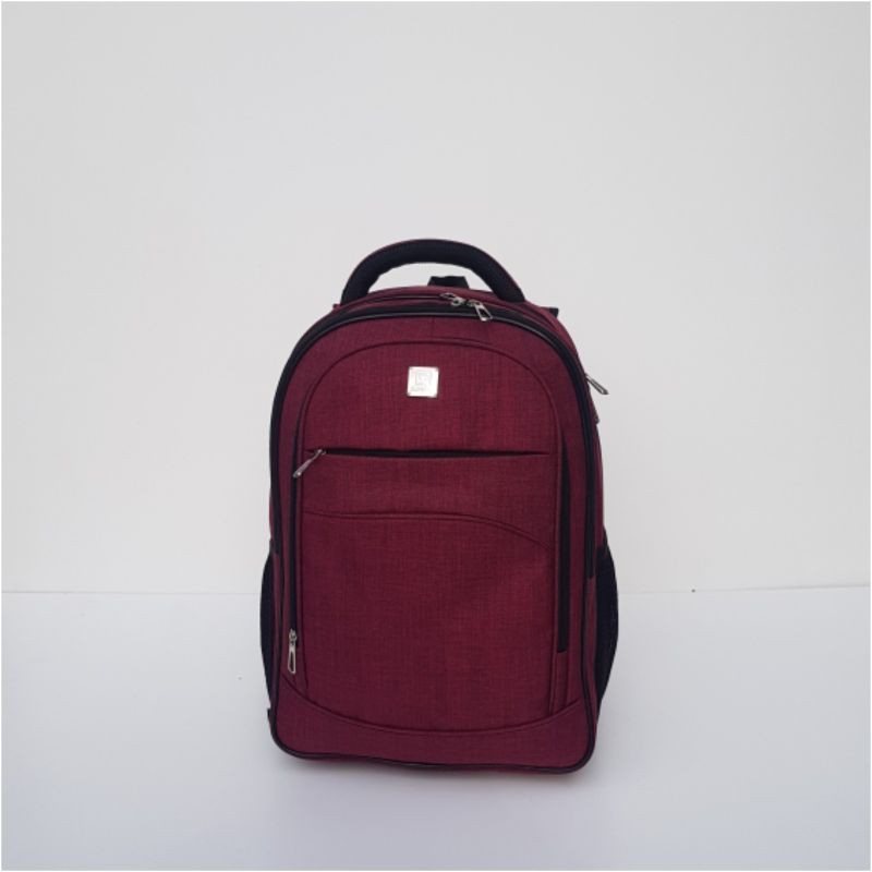 Tas Punggung Nilon Wanita Laki-laki Tas Sekolah Kuliah Pelajar Perempuan Jala Travel Ransel Laptop Keren Pria Perempuan Tas Buku Mode Wanita