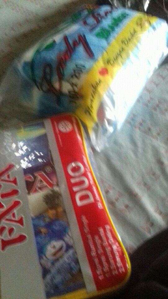 New Selimut Lady Rose Doraemon 160x200