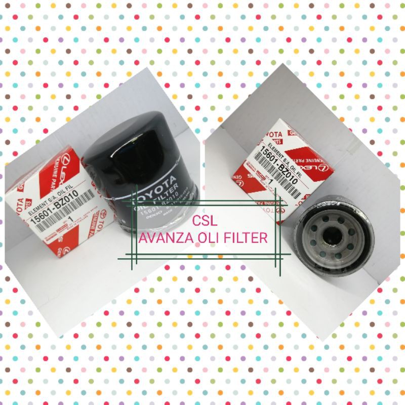 Oil filter Avanza 15601-BZ010