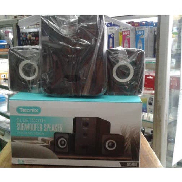 Speaker Bluetooth With Subwoofer Tecnix SPK - B080 Bisa Untuk Pc atau Laptop