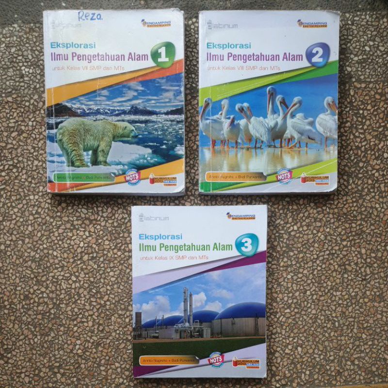 buku Ipa. Eksplorasi Ilmu Pengetahuan Alam Smp kelas 7.8.9 Revisi Kurikulum 13.Merdeka .Platinum.edi