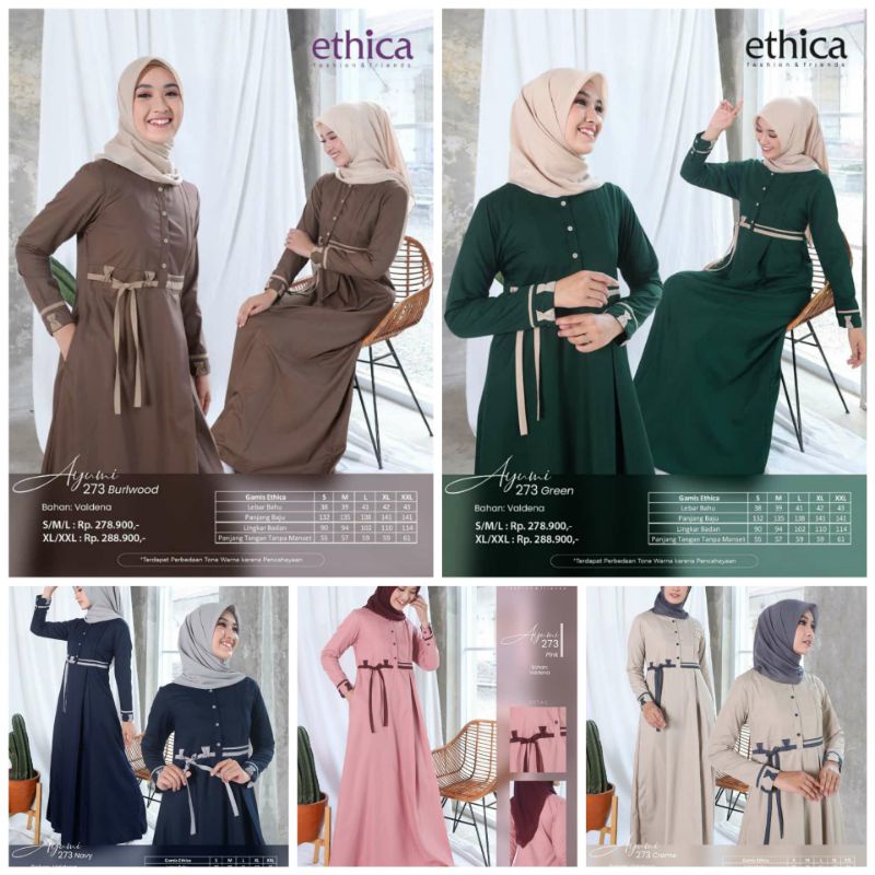 ETHICA TERBARU AYUMI 273/FASHION MUSLIM BEST SELLER