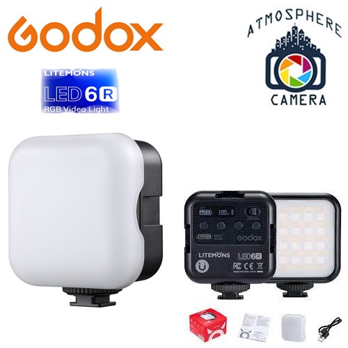 Godox LED6R Litemons RGB Pocket LED Video Light - Godox LED 6R