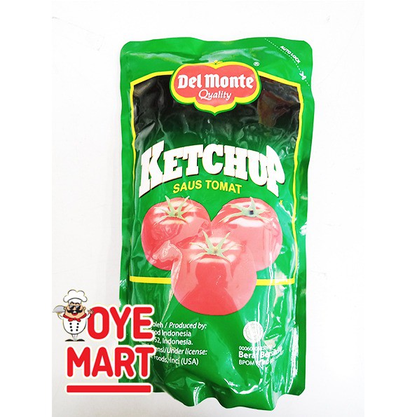 DELMONTE TOMATO STANDING POUCH 1KG SAUS TOMAT DEL MONTE