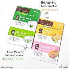 ✦SINAR✦ ARIUL 7DAYS MASK DUO (Masker Wajah 2in1)