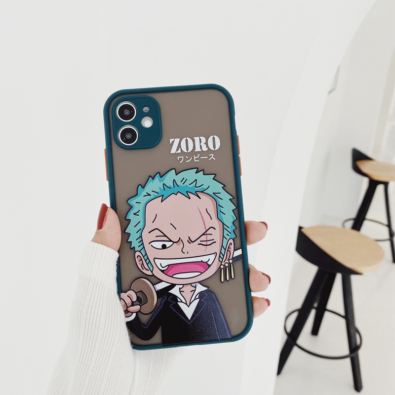 Handsome Luffy Hard Case iP iPhone 7 8 + Plus SE 2020 11 Pro Max X XR XS Max 12 mini Pro Max Skin Feel Casing