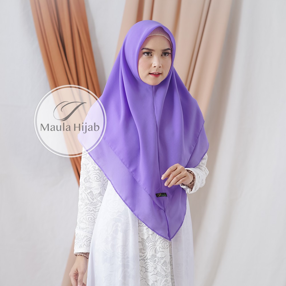 Maula Hijab Jilbab Kerudung  Instan Wanita Muslim Terbaru 