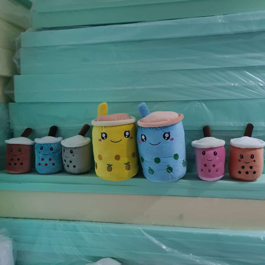 boneka bubble boba size medium