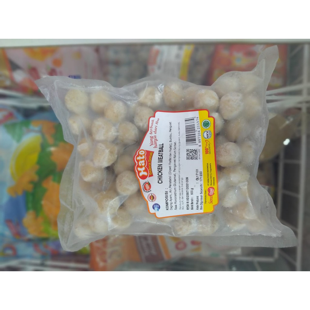 

HATO CHICKEN MEAT BALL 5G/500 G