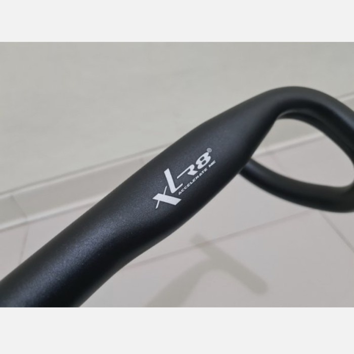 Handlebar Roadbike XLR8 Dropbar 31,8x420mm pipih Alloy