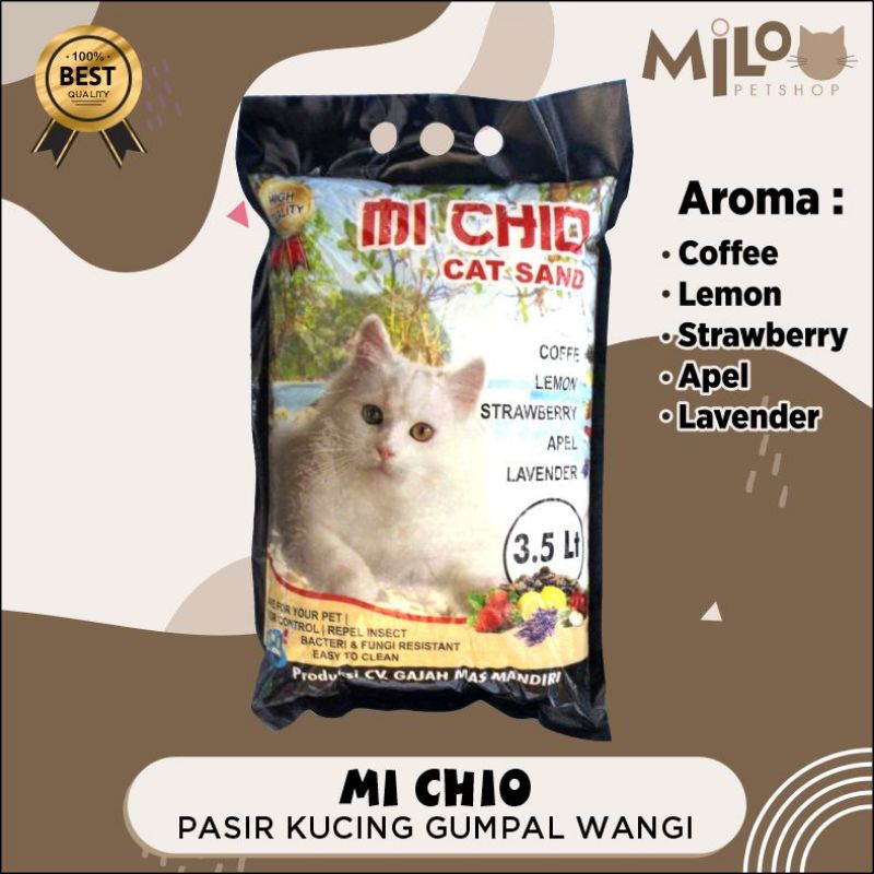 Pasir Kucing Mi Chio 3,5 Liter