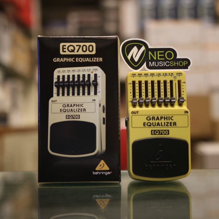 {AudioStore} Effect Gitar Stompbox Behringer EQ700 Graphic Equalizer Berkualitas
