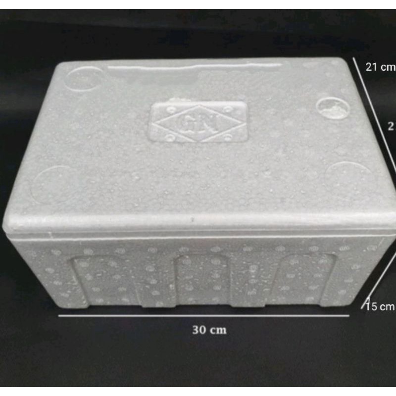 

Styrofoam Type Pancake uk. 30 x 21 x 15 cm