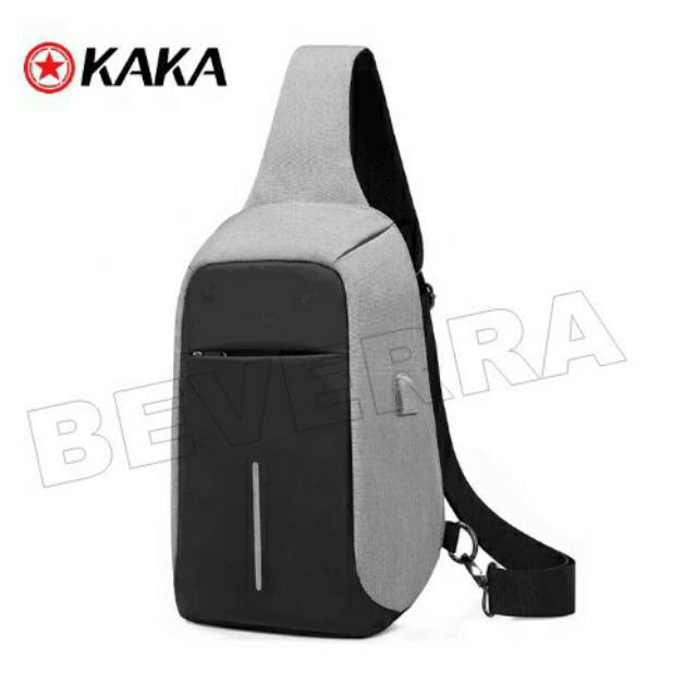Tas selempang KAKA 99018 anti maling / tas shoulder anti thieft 100% Ori