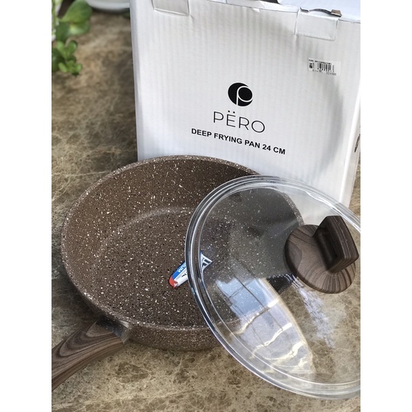 Pero DeepFryingPan24cm biogranit original sale + tutup