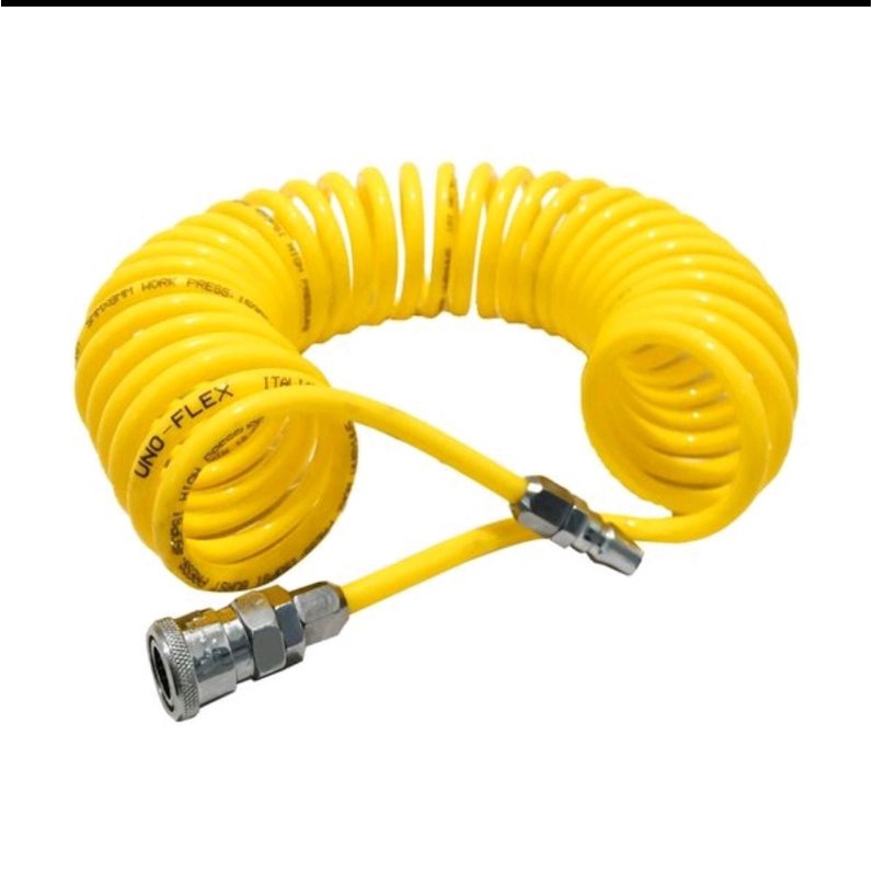 Selang kompresor recoil spiral 15m SELANG KOMPRESOR SPIRAL