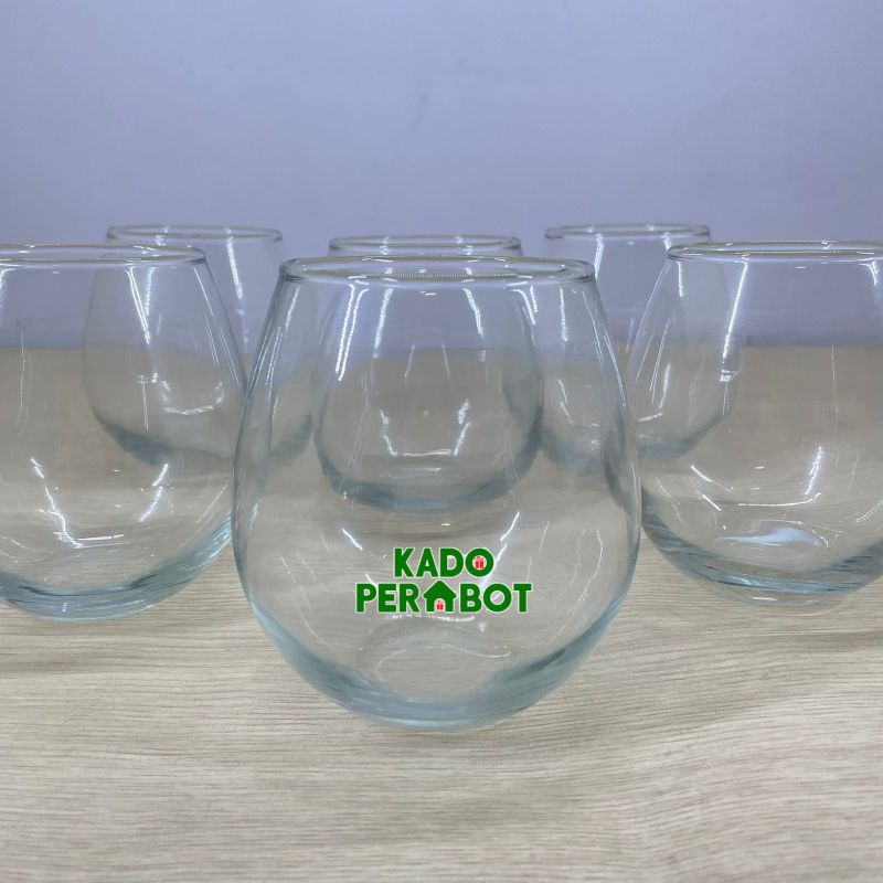 gelas kaca tuscany - gelas kaca citinova - gelas cantik tuscany 6pcs