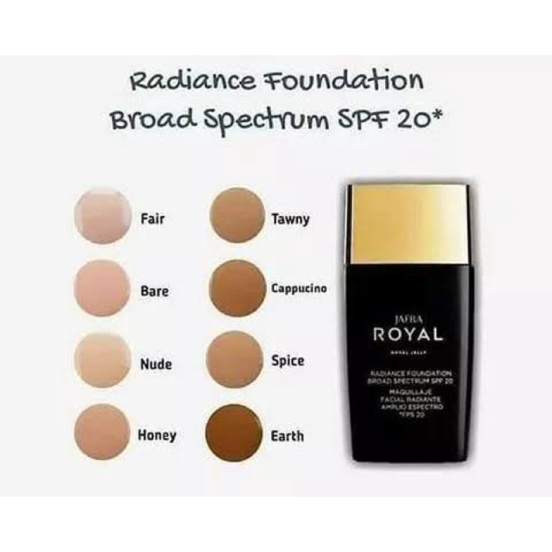 JAFRA royal jelly foundation