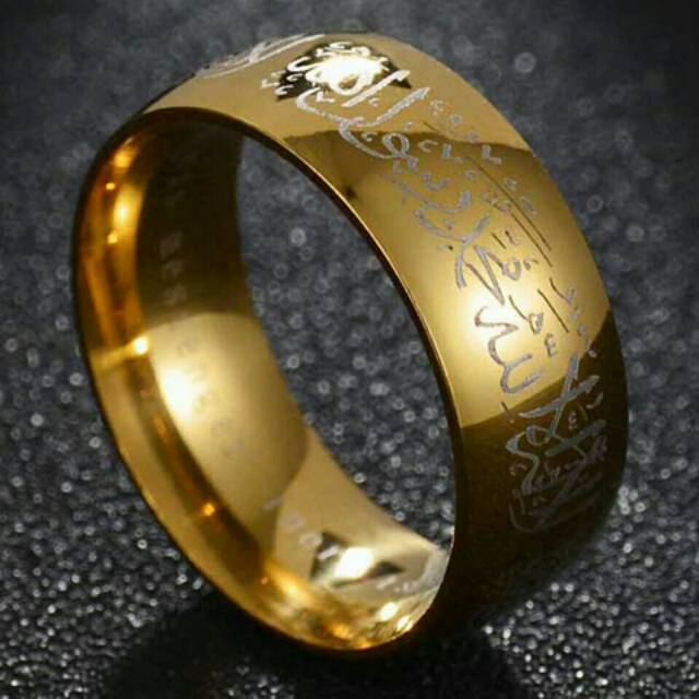 Cincin syahadat muslim