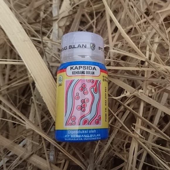 

KAPSIDA Bersih Darah Kembang Bulan Kapsul Obat Herbal Tradisional Jamu Gatal Koreng Bisul Jerawat