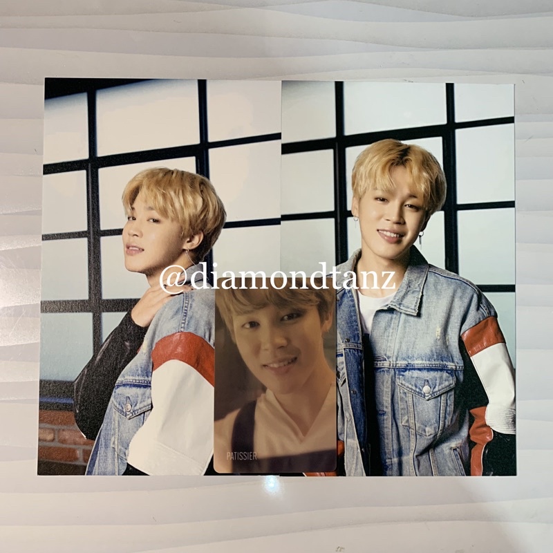 BTS photocard pc postcard park jimin bts world btsw bw limited edition mediheal